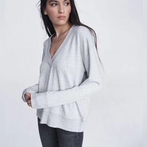 🍋 rag & bone Flora Cozy Jersey Pullover size Large